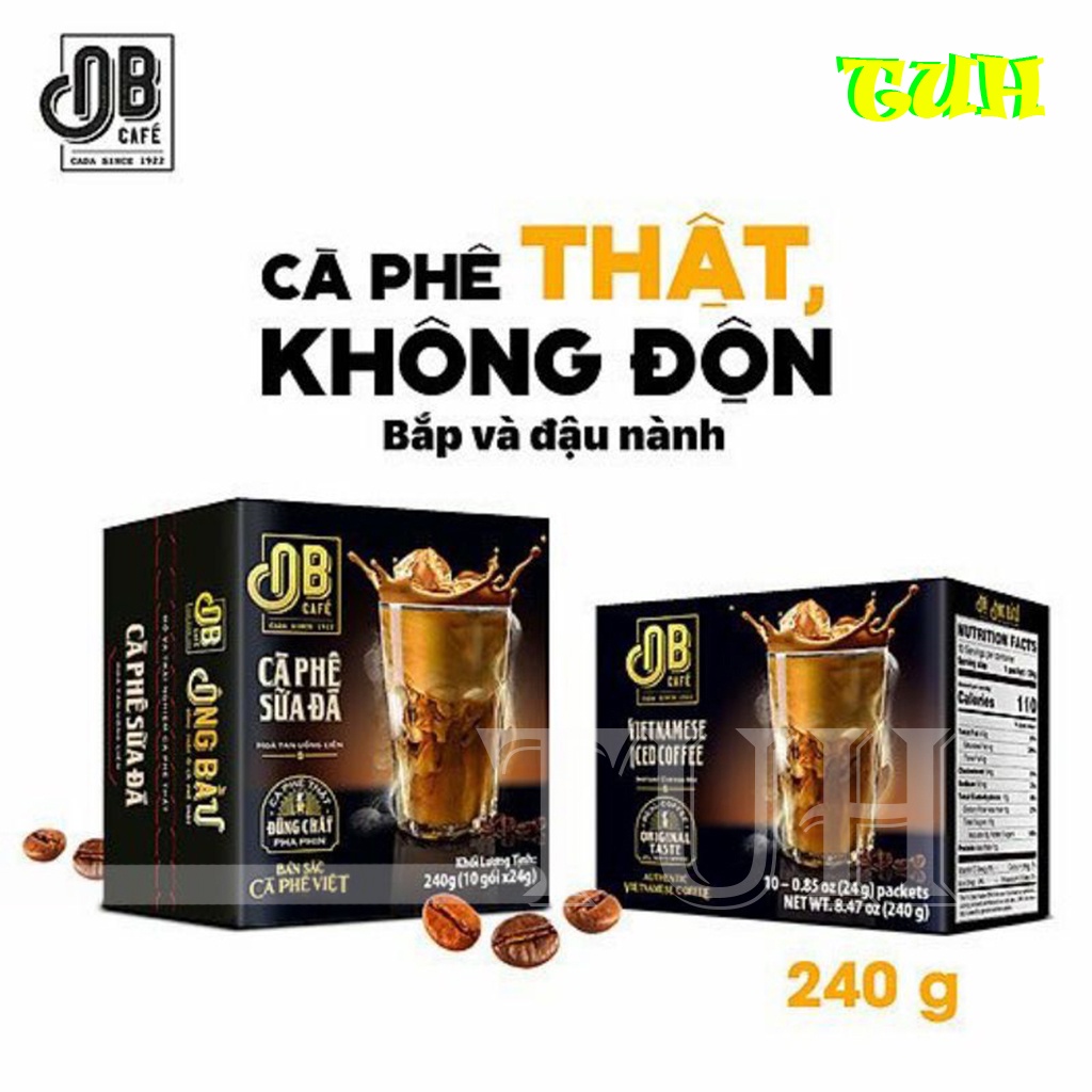 Cà phê sữa đá ông bầu, cà phê ob, ob cafe-tuh store