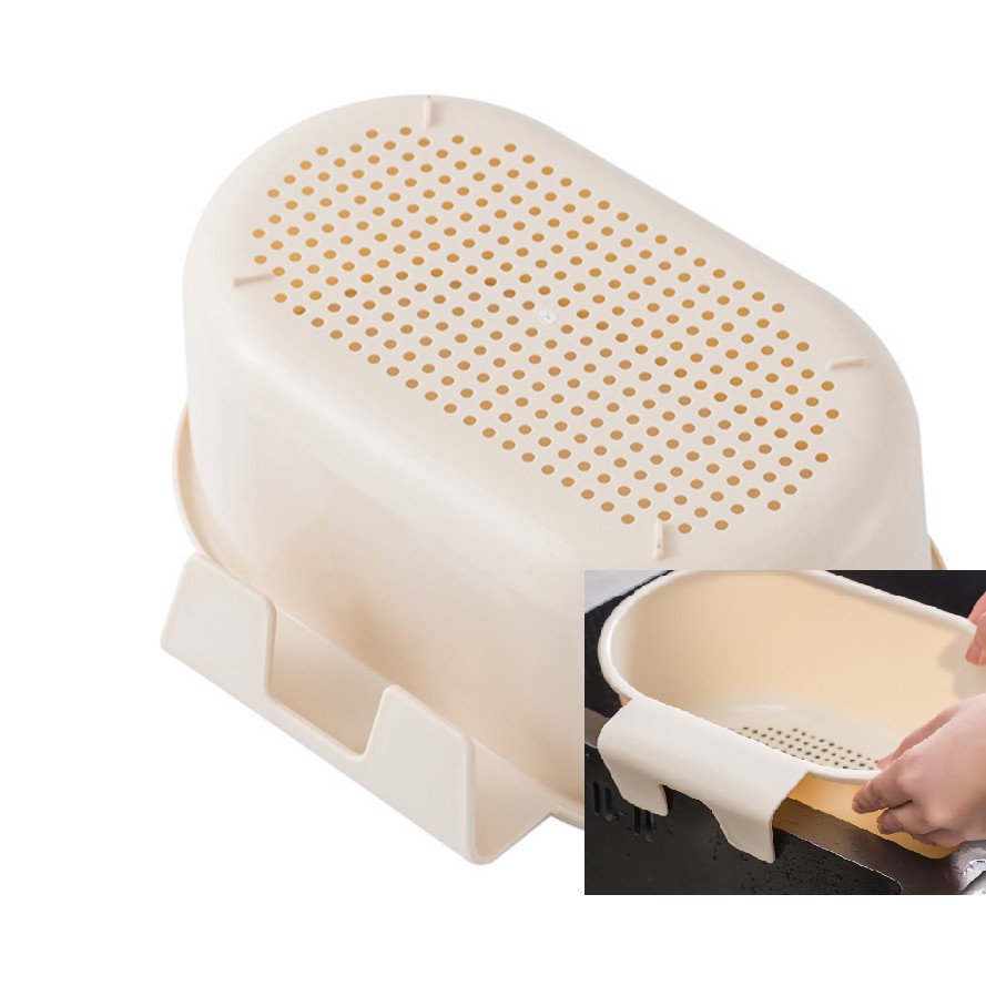 Rổ bồn đa năng treo bồn rửa bát rổ lọc rác bồn rửa - giỏ đa năng treo bồn rửa bát rổ lọc rác rổ gác bồn rửa bát nhỏ gọn