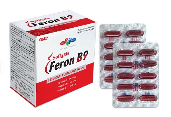 Bổ máu bổ sắt feron gold - tủ thuốc bảo châu