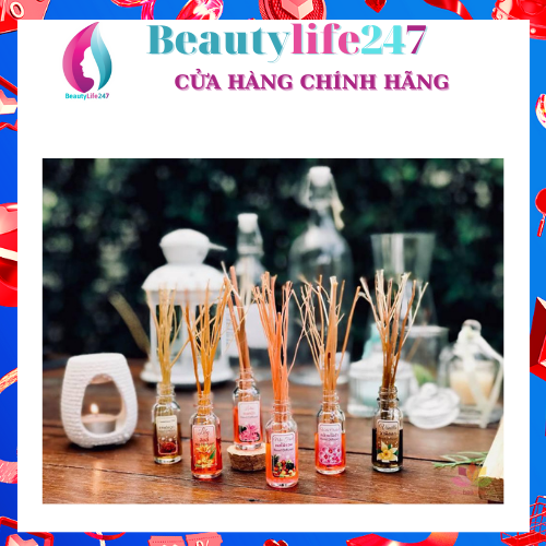 [HCM]Combo 3 Chai Tinh Dầu Thơm Phòng Khuếch Tán Hong Hom 15ml Thái Lan