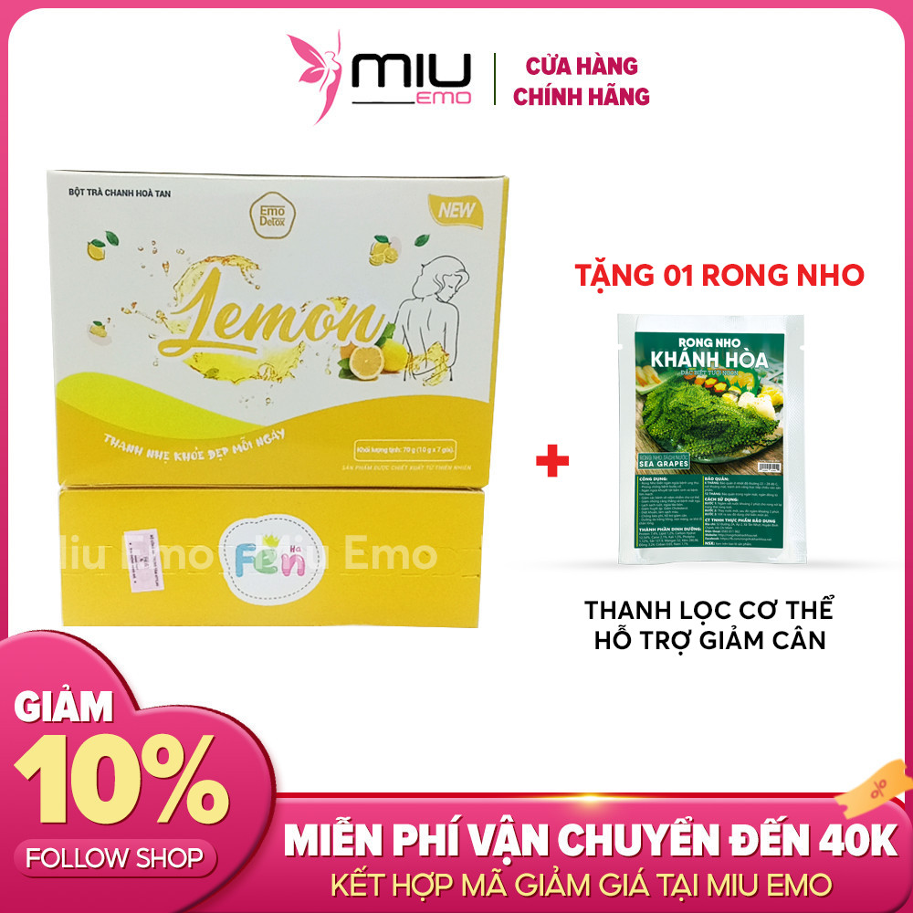 💥[LOẠI 1] NƯỚC ÉP CHANH GIẢM CÂN EMOSLIM giảm từ 2-5kg/7Days