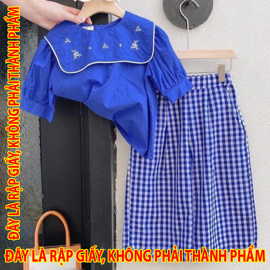 Rập giấy u0116 - set sơmi size lớn