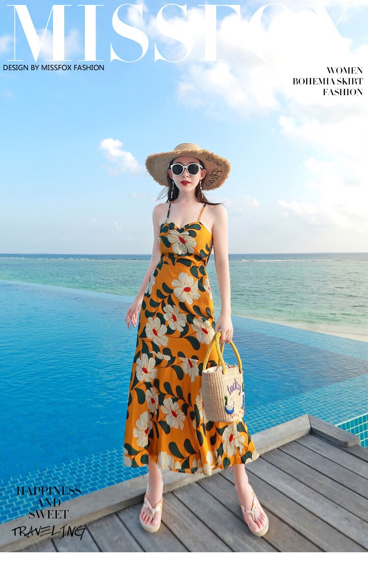 10 Mẫu Váy Đi Biển Đẹp Để Nàng Nạp Vitamin Sea