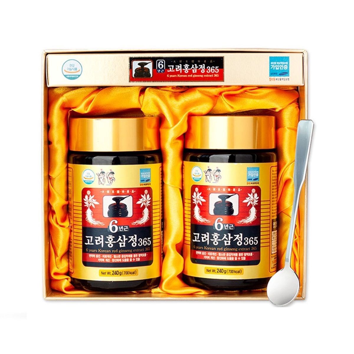Hộp 2 hũ cao hồng sâm 6 năm - 365