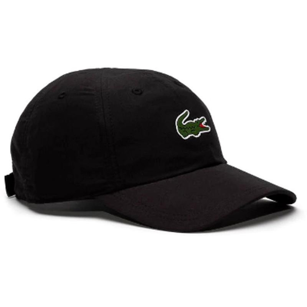 Mũ Lacoste SPORT Tennis Microfiber Crocodile – Đen