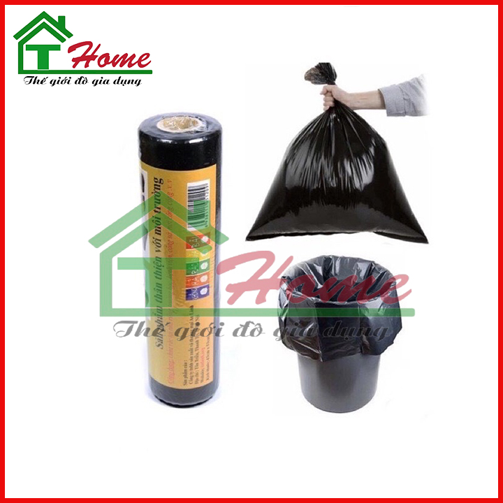 Túi đựng rác tự phân hủy sinh học đen