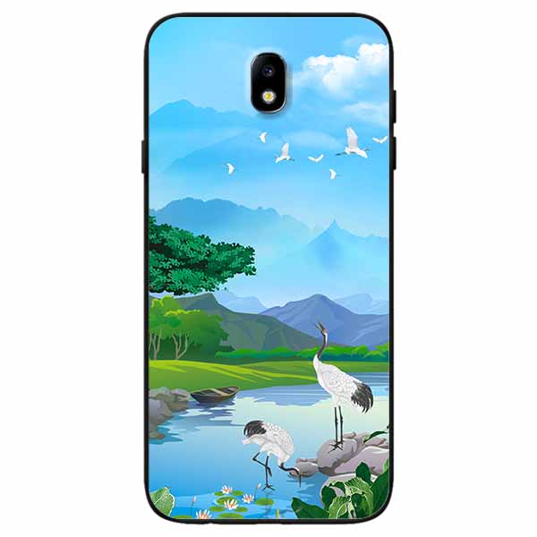 Ốp lưng dành cho samsung j3 pro j7 pro mẫu sáng trong lành