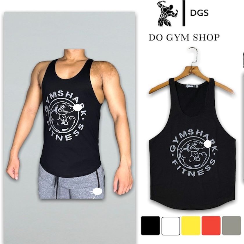 Áo ba lỗ nam tập gym agbl41 áo 3 lỗ nam thể thao