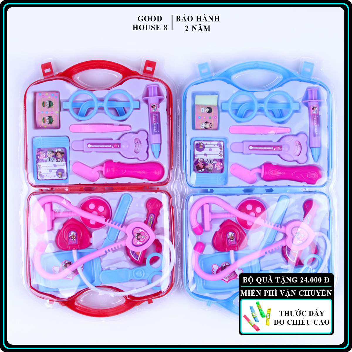 Đồ chơi valy bác sĩ, dụng cụ y tế- Đồ chơi phát triển trí thông minh của trẻ, Mon quà Đặc biệt tặng Bé yêu