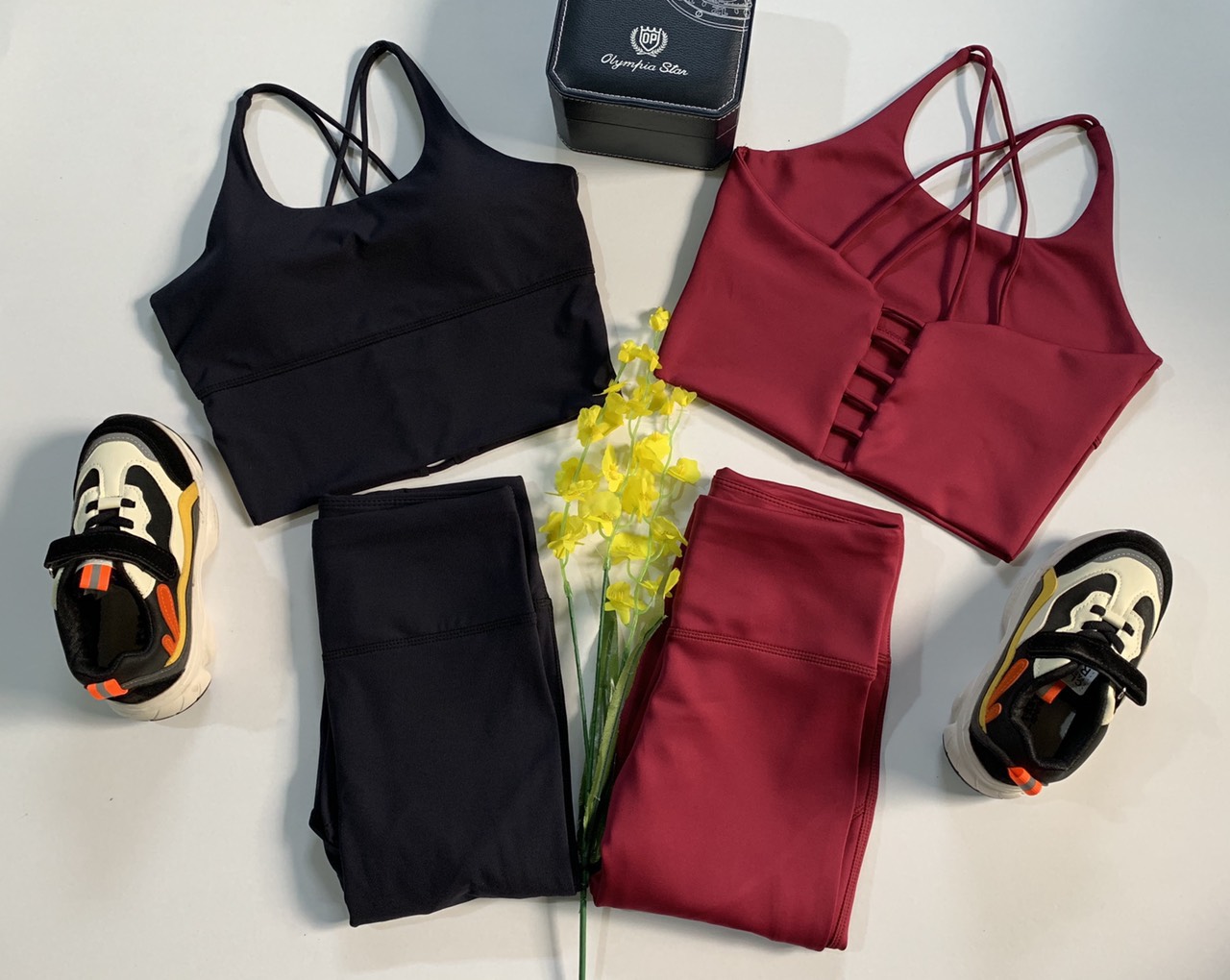 Set bộ đồ thể thao tập gym yoga nữ