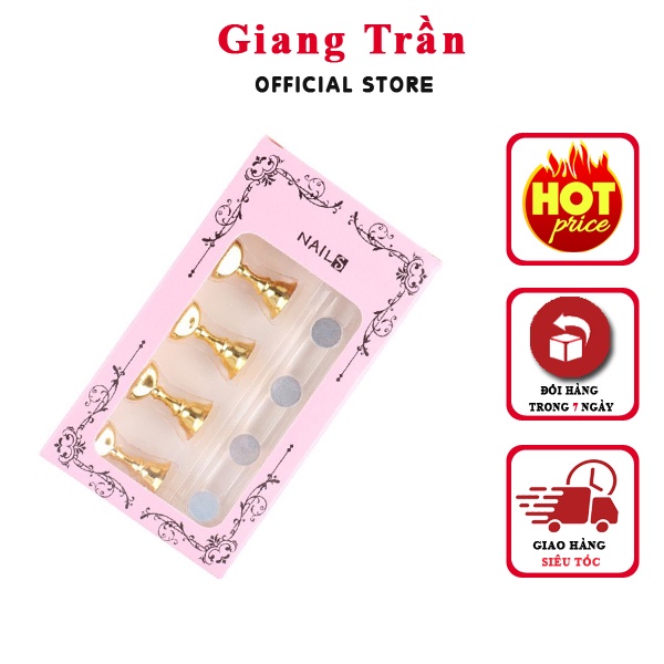 Đế trưng móng mẫu nam châm dùng vẽ sơn, tập làm nail tiện lợi