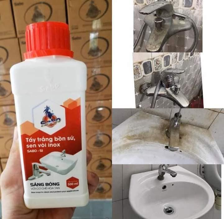 Tẩy rửa sabo - tẩy bồn sư