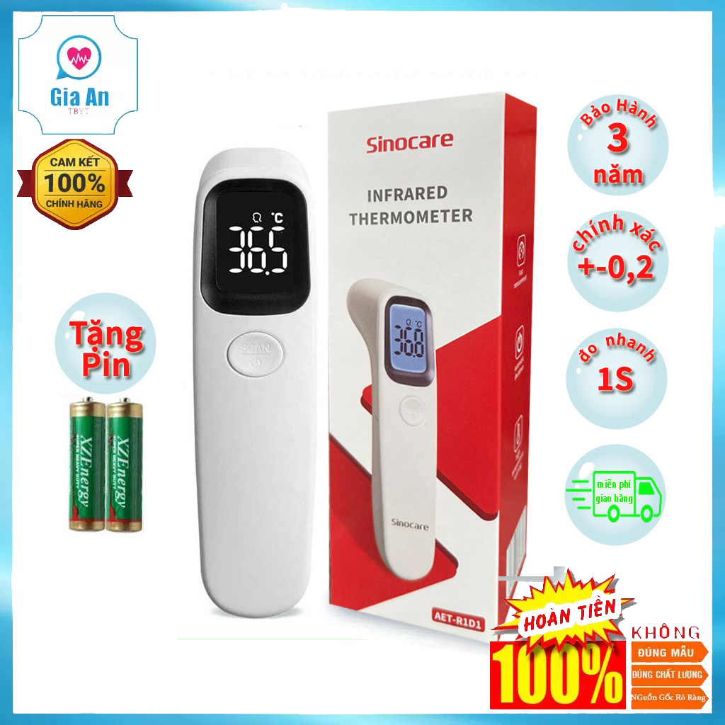 Nhiệt Kế Hồng Ngoại Đo Trán Sinocare