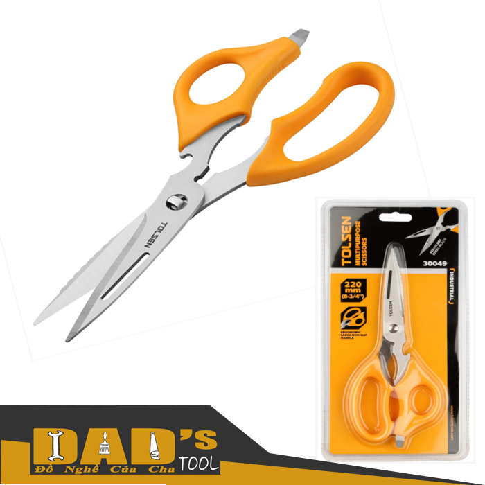 Kéo làm bếp đa năng 220mm - tolsen 30049