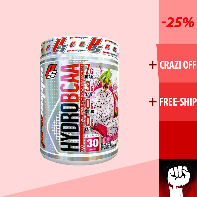 Prosupps hydro bcaa phục hồi phát triển cơ bắp bổ sung điện giải 30 - 90 lần dùng - chính hãng - muscle fitness