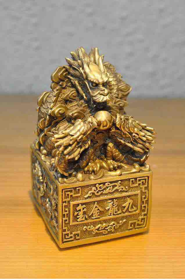Long ấn đồng phong thuỷ quyền lực