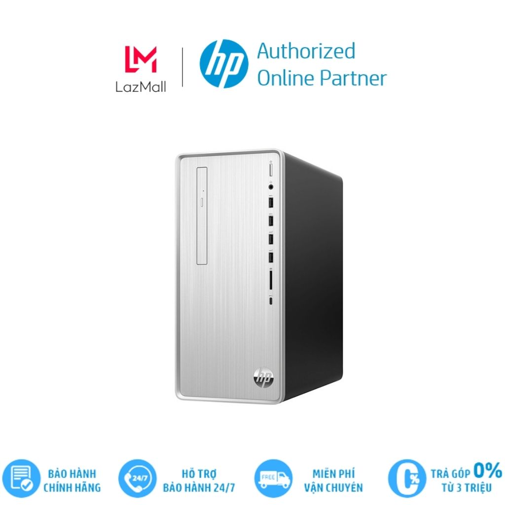Máy tính để bàn hp pavilion 590-tp01-1111d 180s1aa/core i3/4gb/256gb ssd/windows 10 home. hàng chính hãng