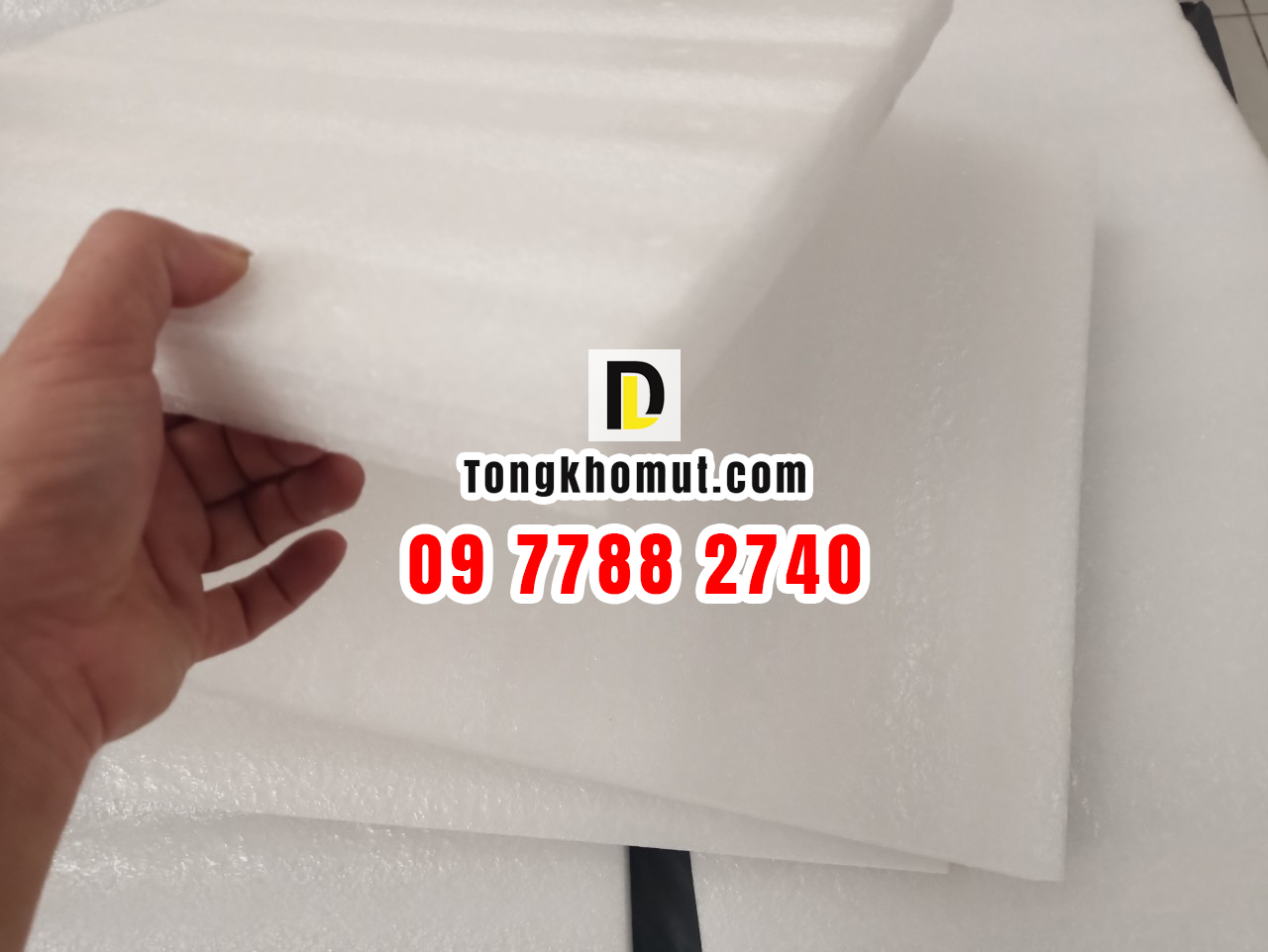 Xốp PE foam, xốp dẻo cắm hoa nhiều kích thước, dày 3cm 5cm 7cm - đóng gói bảo vệ hàng hóa, cắm hoa, chống sốc, làm đệm sofa ...