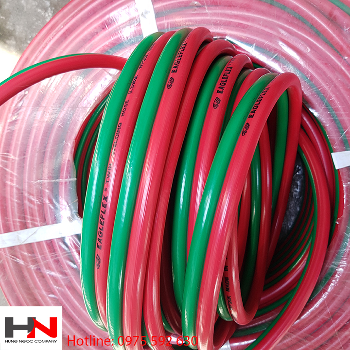 10 mét ống hơi đôi hàn cắt gió đá Masuka 6,5mm