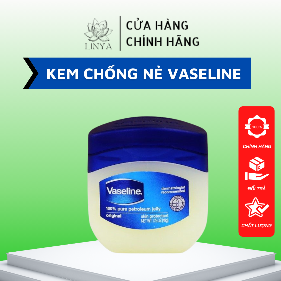 Sáp dưỡng ẩm chống nẻ vaseline 49g