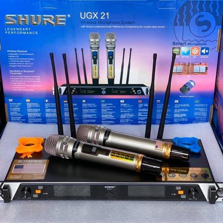 Micro không dây Shure UGX 21 loại 1 - Tự ngắt sau 3 giây