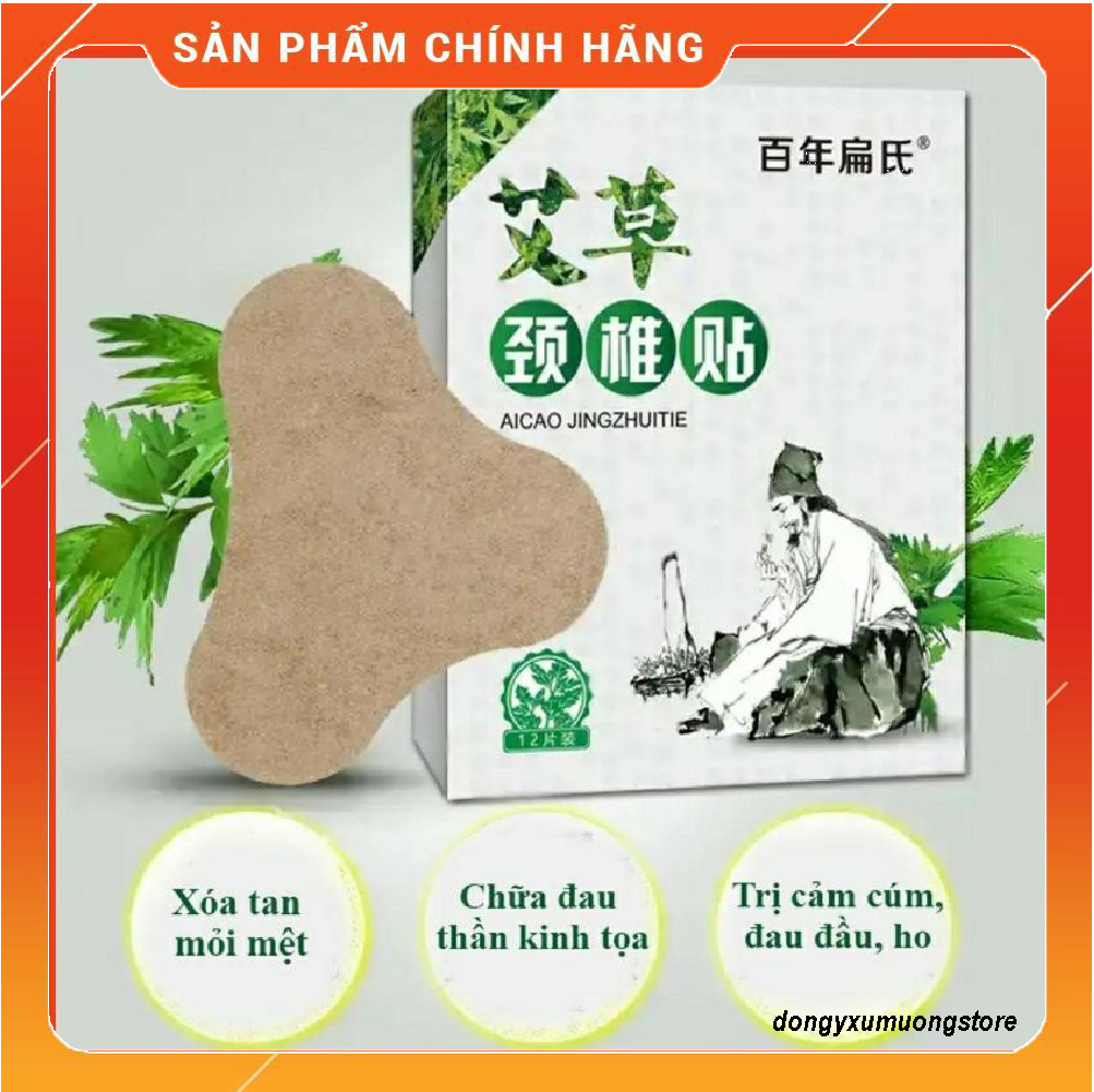 Cao dán ngải cứu thần thánh cứu nguy đau cổ vai gáy, giảm nhức mỏi xương khớp