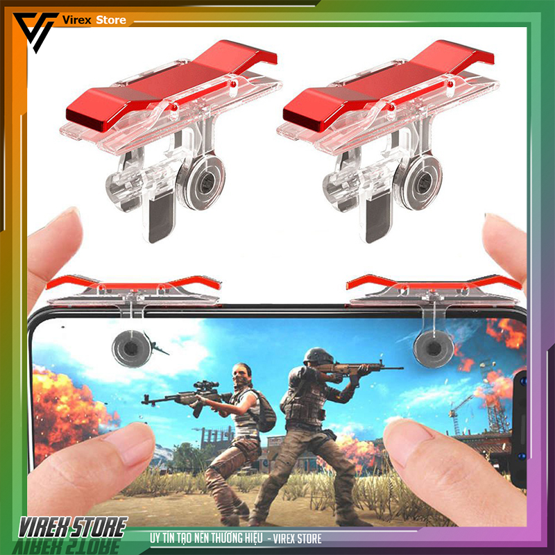Bộ 2 nút chơi game e9 hỗ trợ game pubg mobile