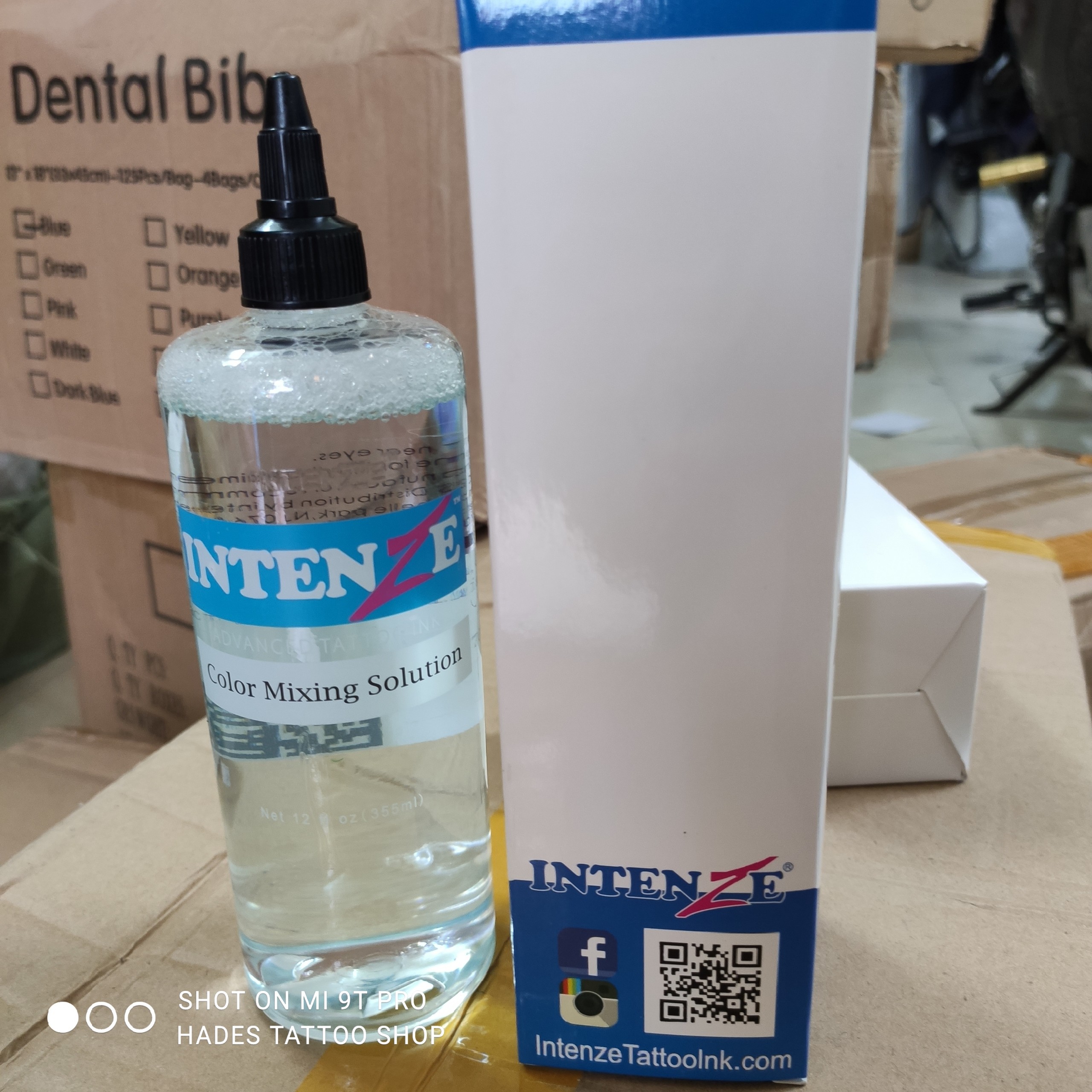 Nước mix - pha mực xăm Intenze 355ml
