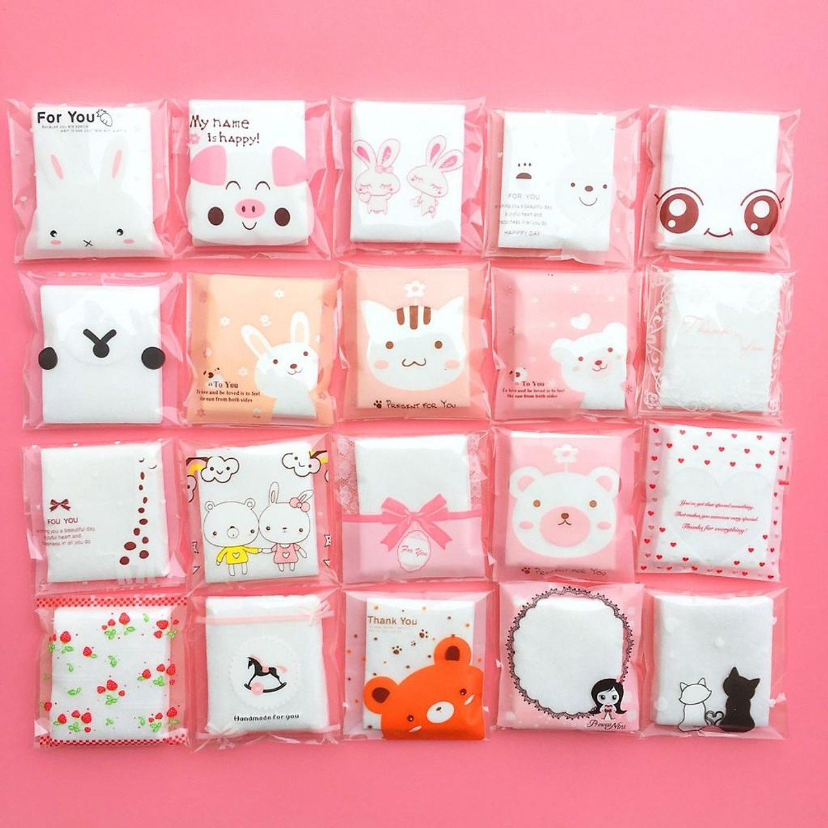 Bông tẩy trang mini bỏ túi du lịch - bông tẩy trang gói 25 miếng