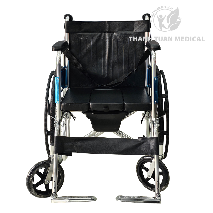 [Siêu bền] Xe lăn có bô khung nhôm cao cấp Lucass V88 (V-88) - Có thắng tay hỗ trợ người đẩy, gấp gọn dễ dàng