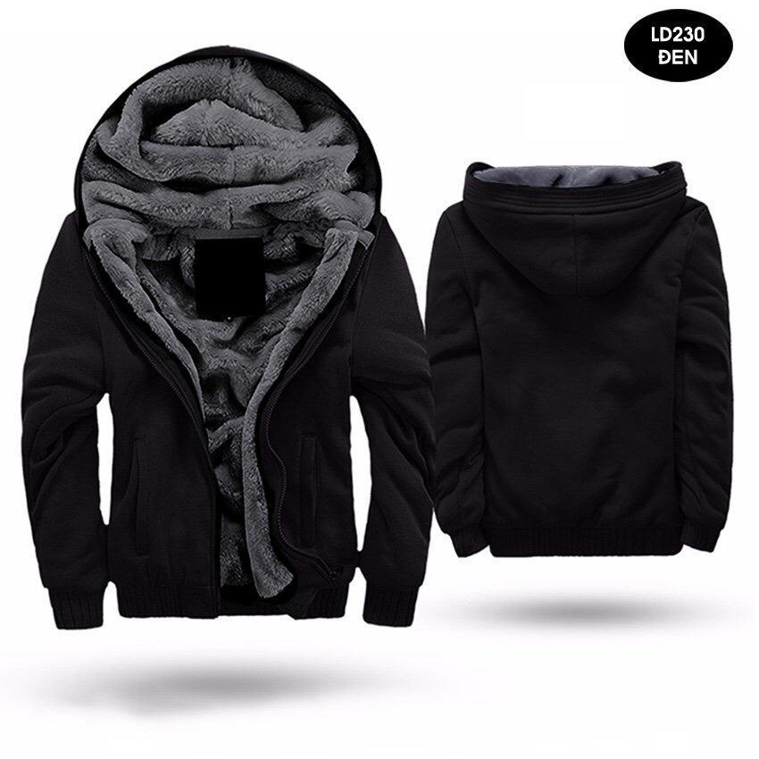 ÁO KHOÁC NỈ NAM LÓT LÔNG  CAO CẤP CỰC ẤM (HÀNG THẬT Y HÌNH )