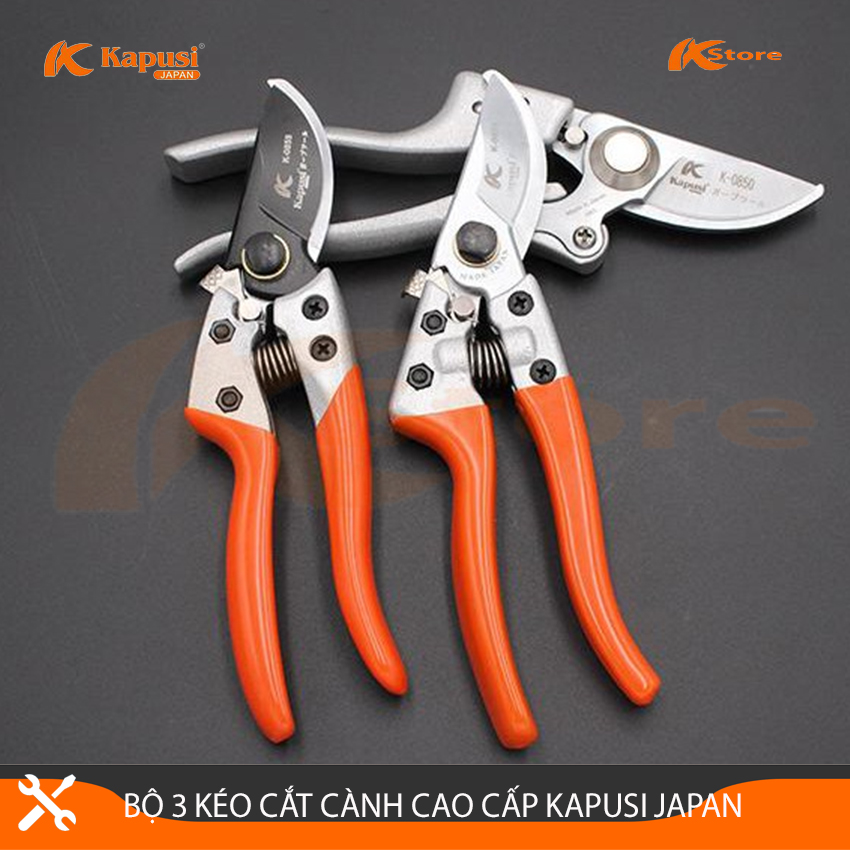 Kéo Cắt Cành - Kéo Cắt Tỉa Cây Cảnh Kapusi Japan