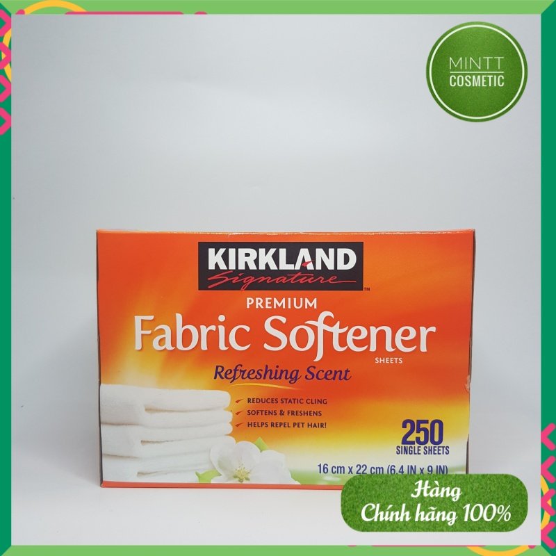 Combo 20 tờ giấy thơm sấy quần áo Kirkland Fabric Softener