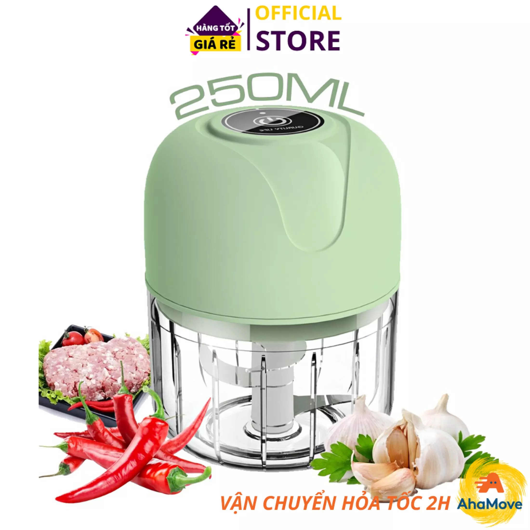 [MỚI] Máy Xay Tỏi, Thực Phẩm Mini Cầm Tay Đa Năng, Máy Xay Tỏi Máy Băm Thực Phẩm Mini/Máy Xay Sinh Tố Để Cắt Trái Cây/Rau/Tỏi/Thịt/Hành Tây Cho Salsa/Salad/Pesto/Xà Lách Cho Tiện Ích Nhà Bếp