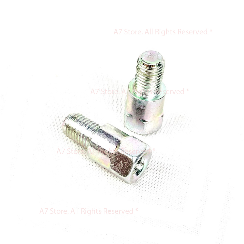 01 ốc chuyển đổi chân gương xe máy chân 10mm - lỗ 8mm