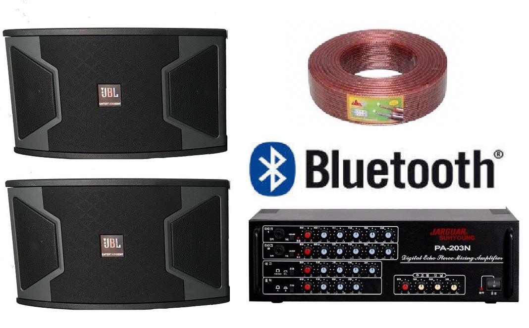 Dàn karaoke gia đình loa jbl ks310+amply jarguar suhyoung pa-203n