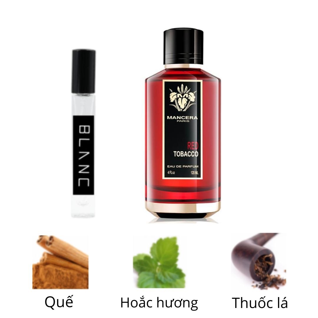 Nước Hoa thơm dai Nam Mancera Red Tobacco Eau de Parfum 10ml dạng mẫu thử