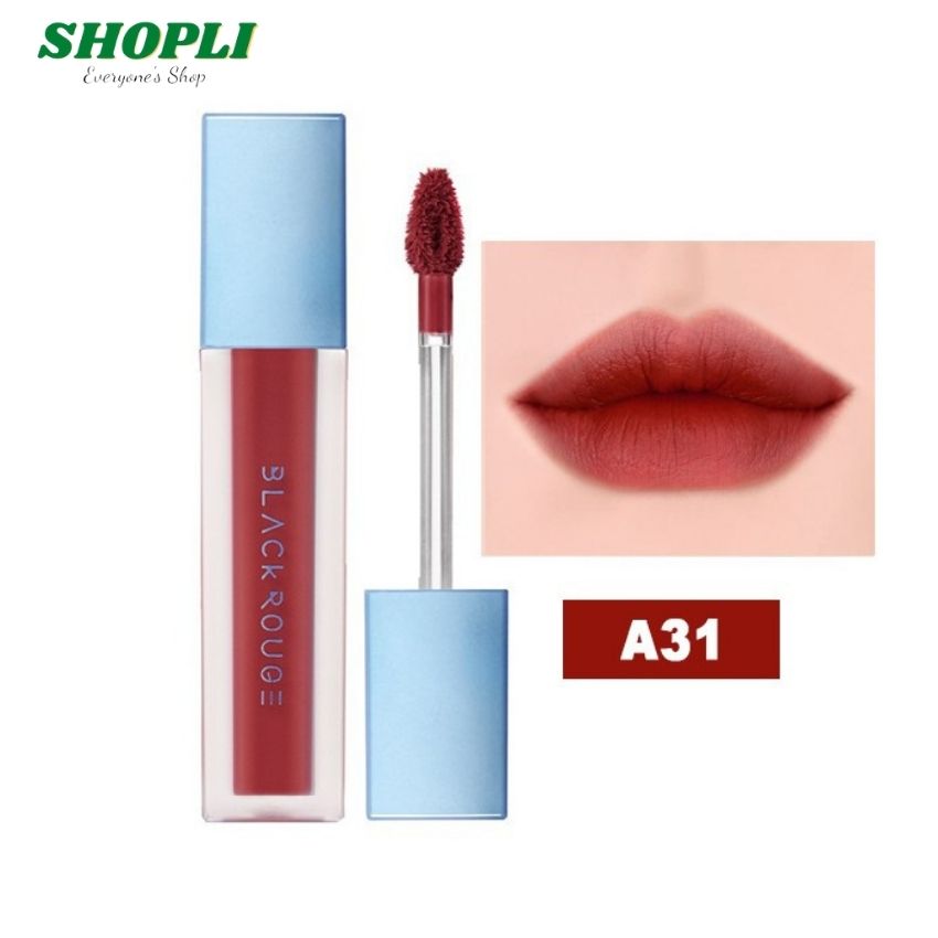 [FREESHIP + QUÀ] Son Kem Lì Blackrouge A28 A29 A30 A31 A32 Ver6 Mịn Môi Air Fit Velvet Tint Ver 6 SHOPLI JP046 Son Siêu Hot Của Hàn Quốc, Mịn Mượt Lâu Trôi Không Khô Môi