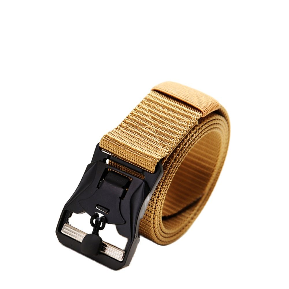 Thắt lưng nam vải dù  đầu khóa kim loại màu đen hút NAM CHÂM điểm nhấn độc đáo nhiều màu dài 120cm mang phong cách trẻ .trung thanh lịch có video