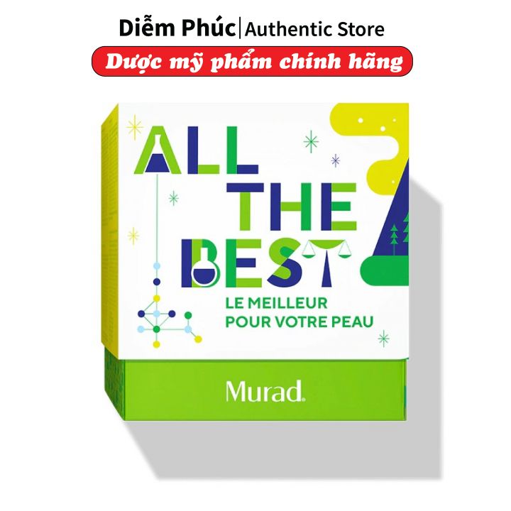 [Mua Combo Giá Rẻ Hơn] Set 5 Món Giảm Nhăn, Dưỡng Ẩm, Bảo Vệ Da Murad All The Best - Diễm Phúc Authentic Store