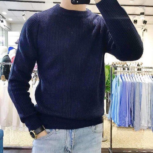 Áo Len Nam Chất Dày Đẹp Siêu Ấm, Áo Len Nam Dệt Kim Cổ Tròn Cao Cấp ( Giá Ưu Đãi ) - Thời Trang CHUNK SHOP