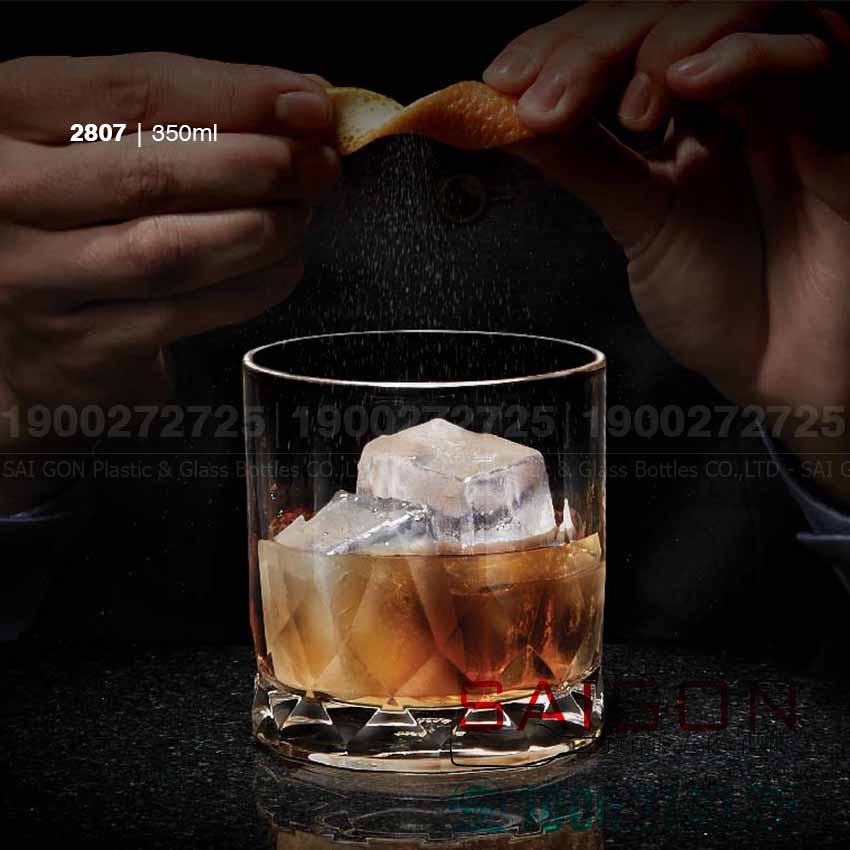 Ly Thủy Tinh Ocean Connexion Double Rock 350ml | Nhập Khẩu Thái Lan