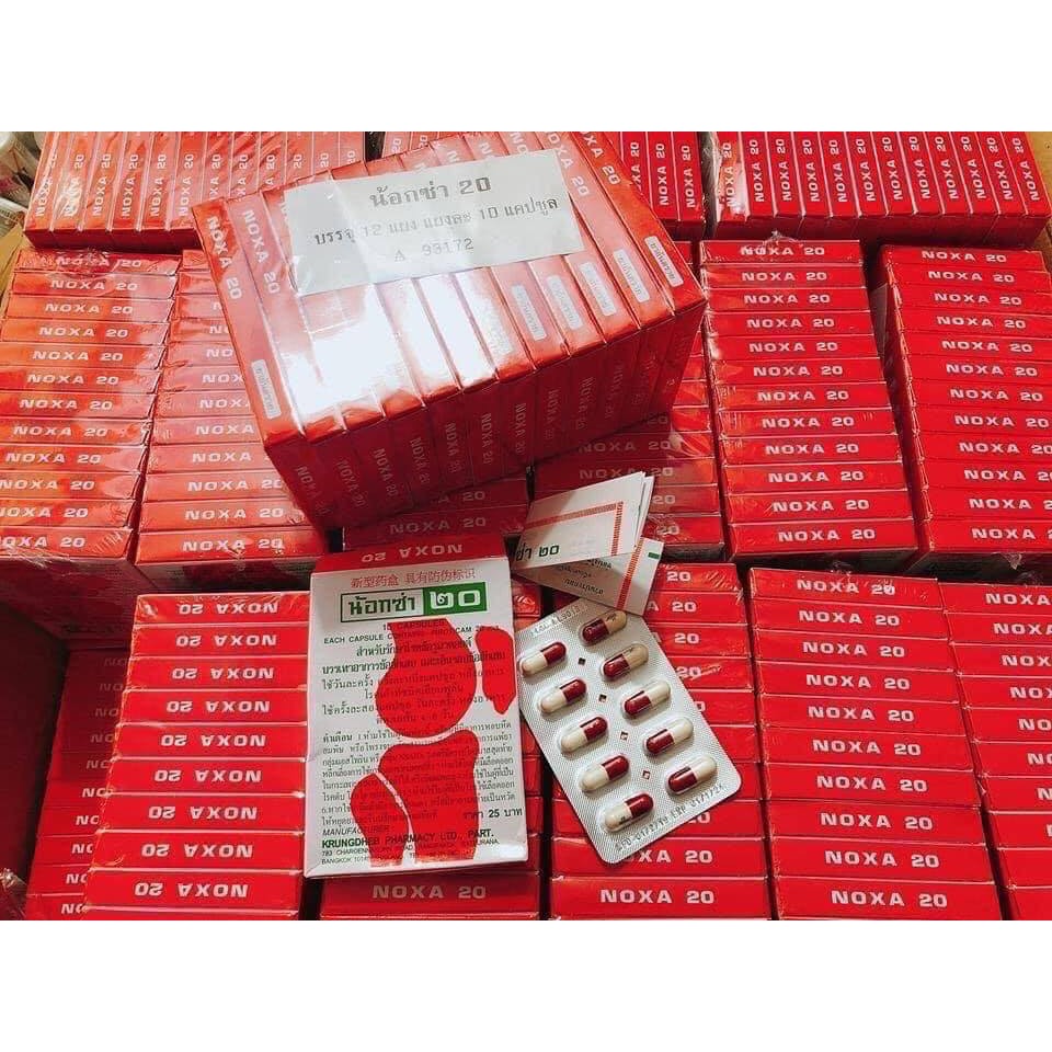 Combo 1 lố 12 hộp viên uống Xuong khop noxa 20 thái