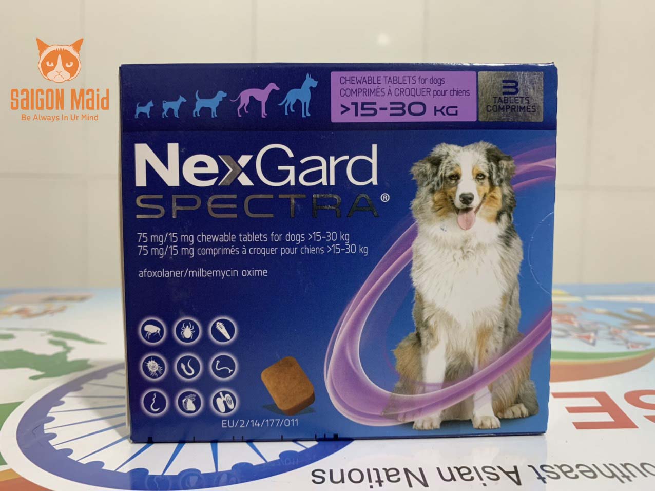 [HCM]1 Viên NexGard Spectra dành cho cún cưng của bạn (chó 15 - 30kg)