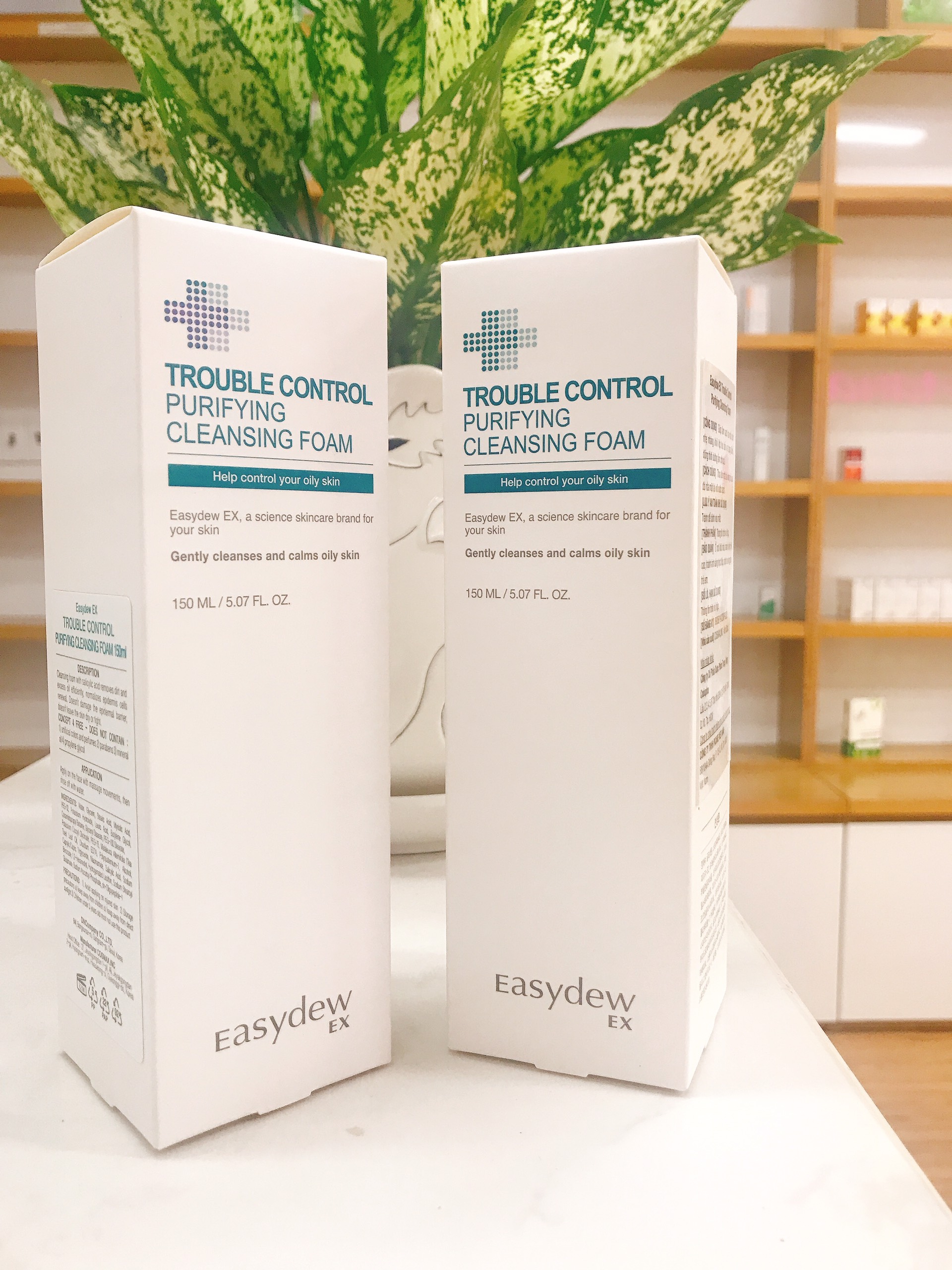 Gel rửa mặt Easydew Ex Repair Control Pure Mild Cleansing Gel