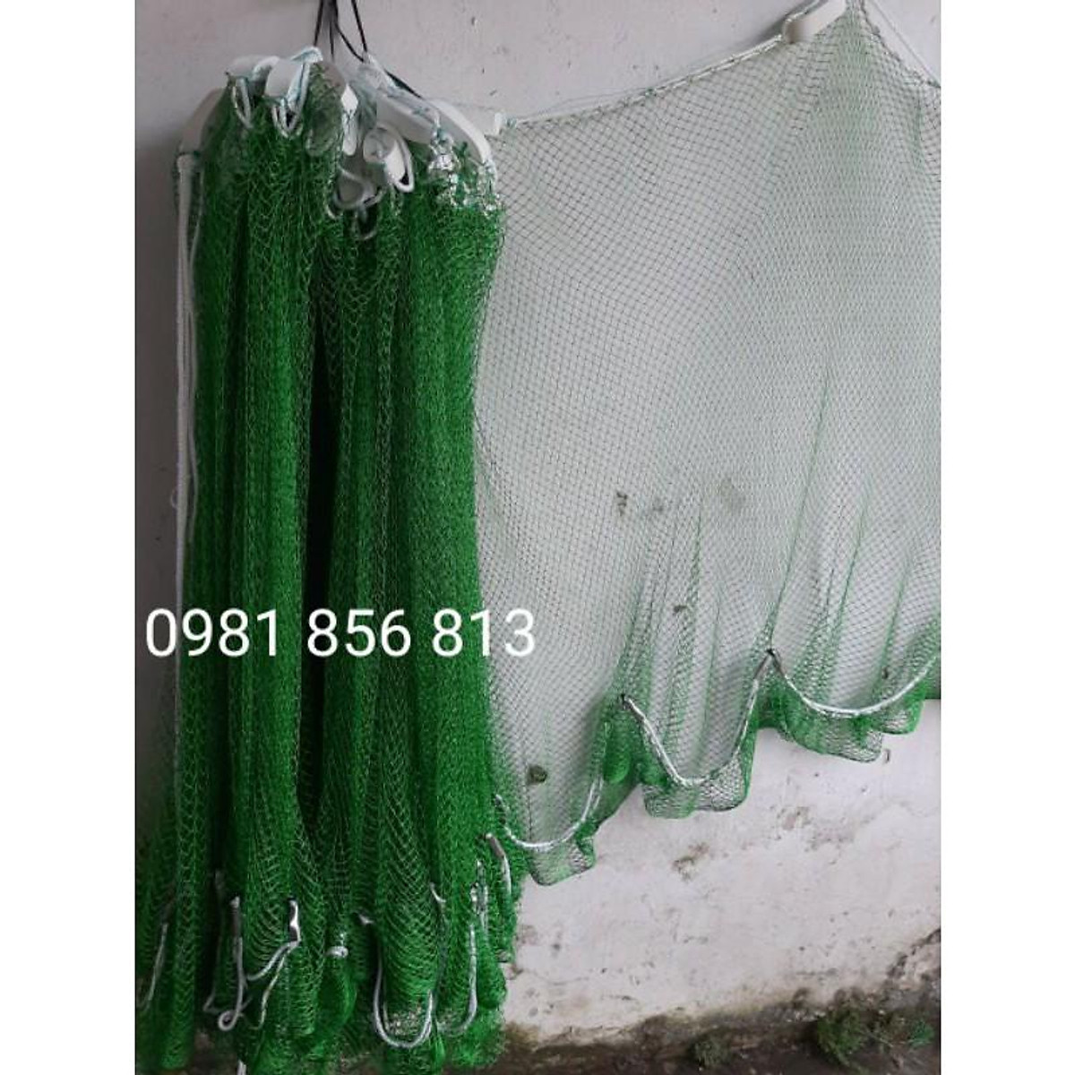 Lưới vét cá miền tây - Lưới quét cá sông hồ - lưới vét chài dài 30m cao 2m túi 40cm mắt 2cm hàng đặt