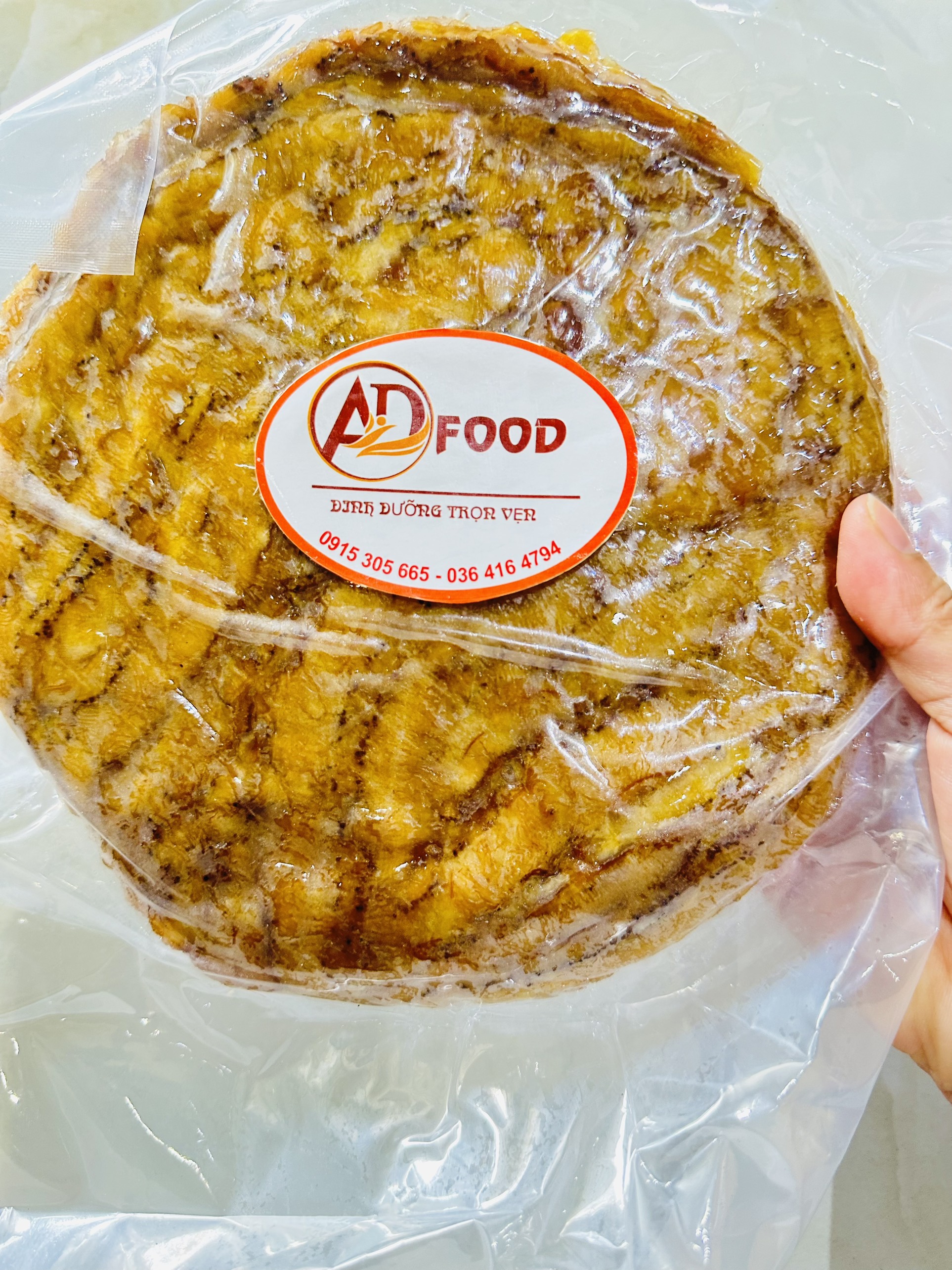 Túi 500g chuối ép miếng thơm ngon