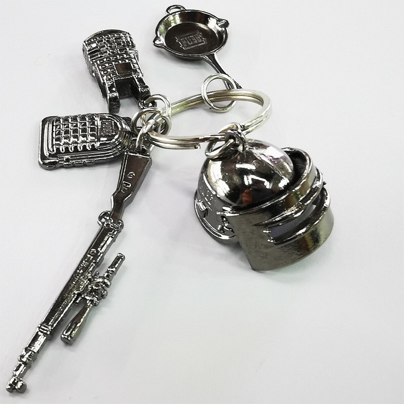 Bộ 5 món móc khóa pubg mini cooper cực hot pktl0239