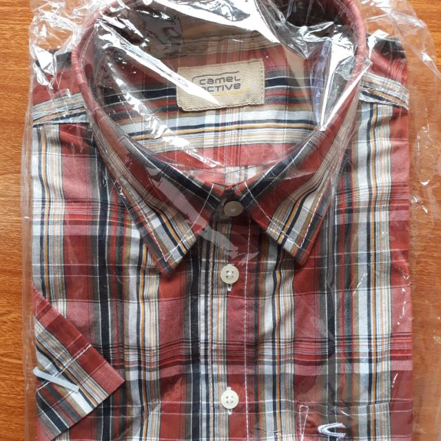 Áo Sơmi Cộc Tay Hãng Camel