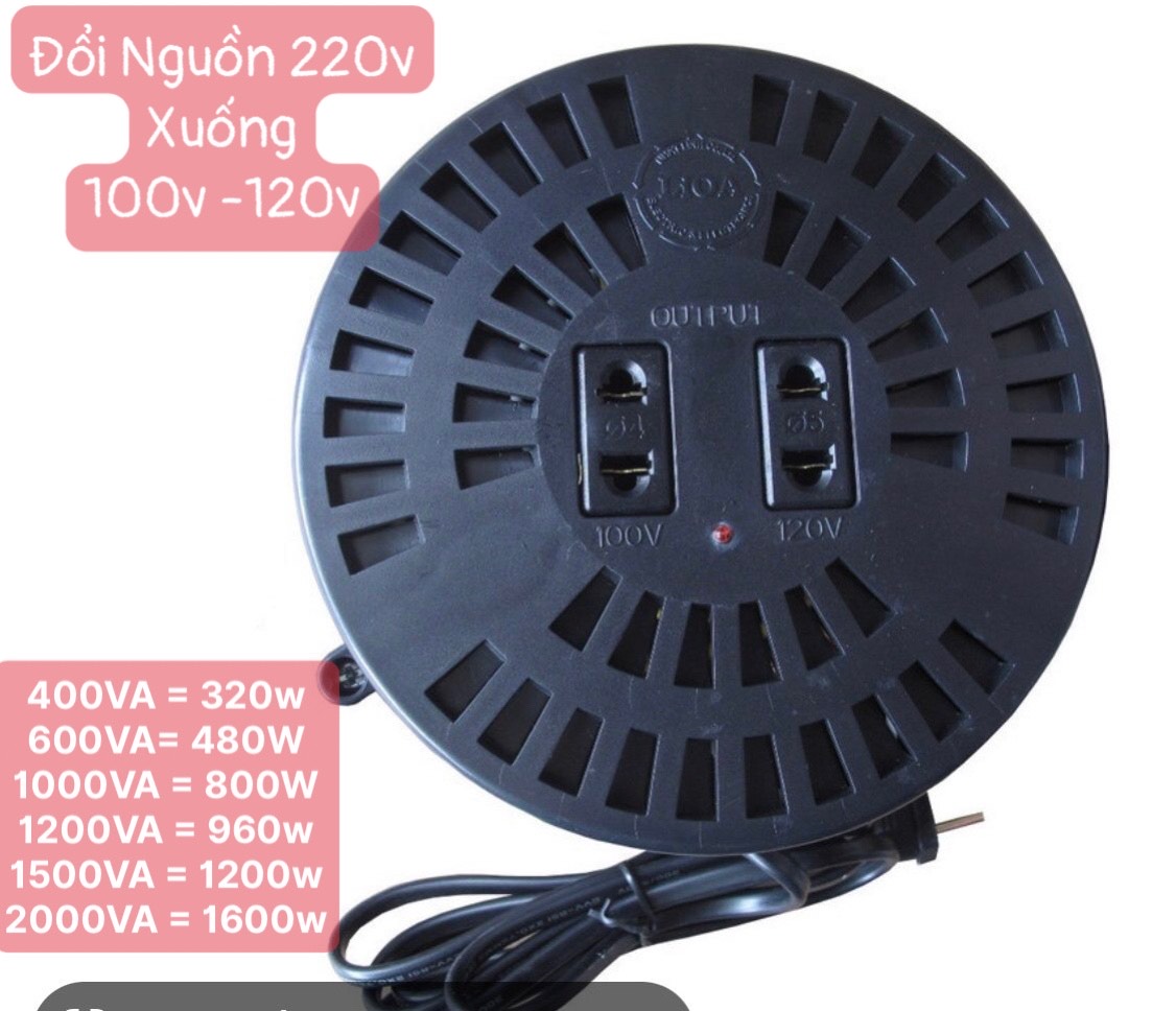 Biến áp lioa 100v-120v